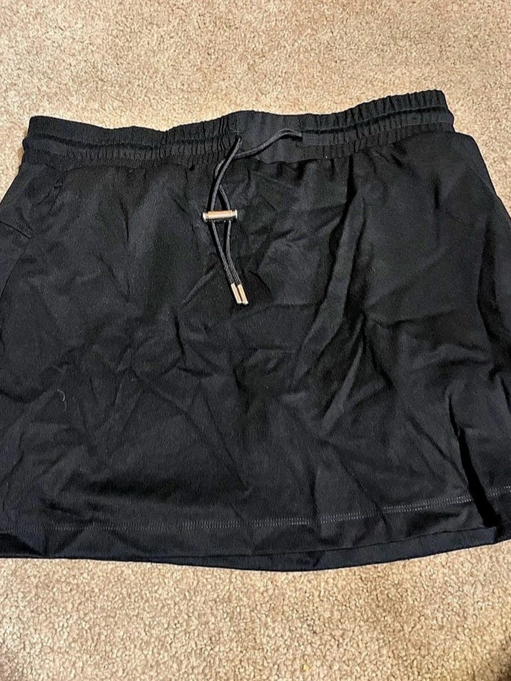 Member's Mark Travel Skort Black